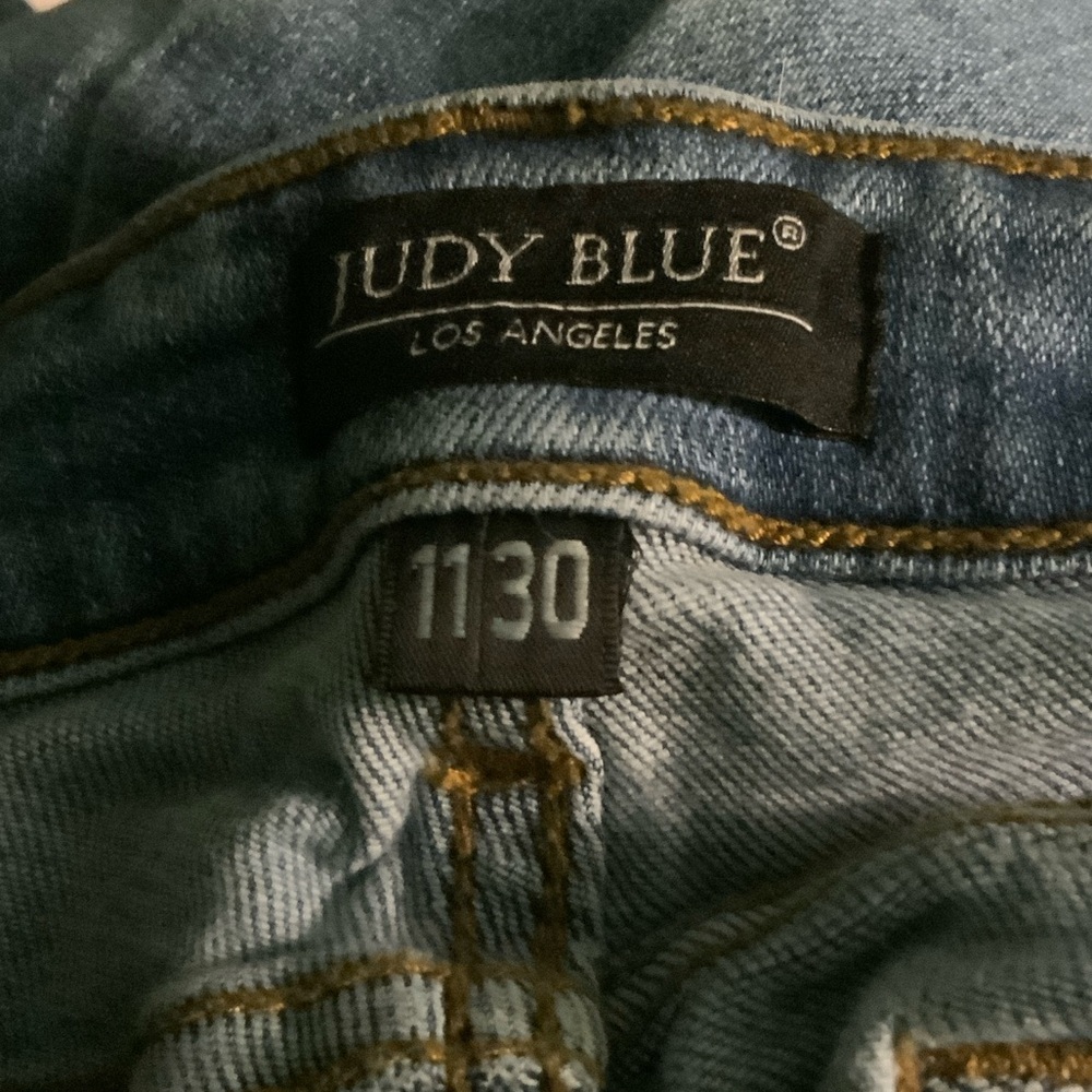 Judy Blue Los Angeles Women’s Size 11/30 Bootcut Jeans Medium Wash Stretch Denim - Picture 2 of 6